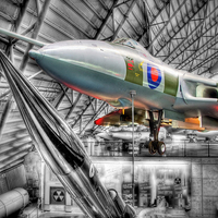 Buy canvas prints of Avro Vulcan B2 by Colin Williams Photography