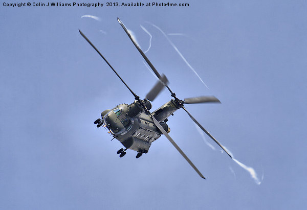 Vortex - The Chinook Display Picture Board by Colin Williams Photography