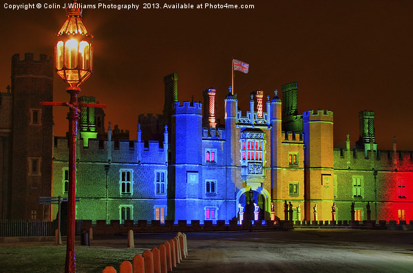Hampton Court Palace at Christmas Picture Board by Colin Williams Photography