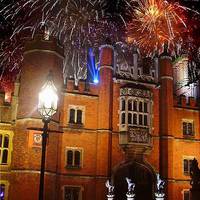Buy canvas prints of Hampton Court Palace Fireworks by Colin Williams Photography