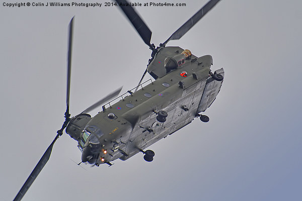 RAF Odiam Display Chinook - Dunsfold 2013 Picture Board by Colin Williams Photography