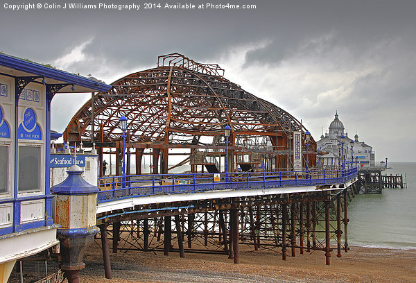  The Fire Damaged Eastbourne Pier Picture Board by Colin Williams Photography