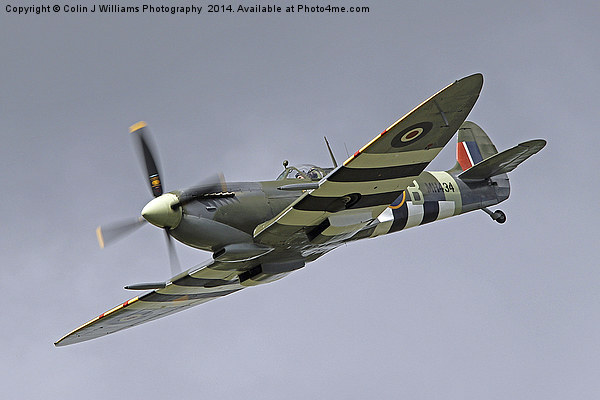 Spitfire MH 434 - Dunsfold Picture Board by Colin Williams Photography