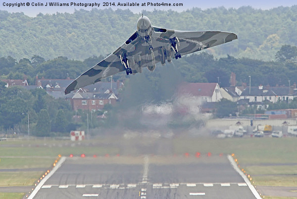   Vulcan To The Skies - Farnborough 2014 1 Picture Board by Colin Williams Photography