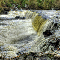 Buy canvas prints of  Upper Falls Aysgarth 1 - Yorkshire Dales by Colin Williams Photography