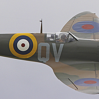 Buy canvas prints of   Guy Martin`s Spitfire 2 by Colin Williams Photography