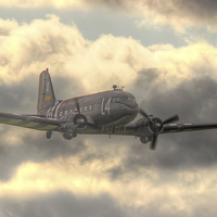 Buy canvas prints of  The Douglas C-47 Skytrain by Colin Williams Photography