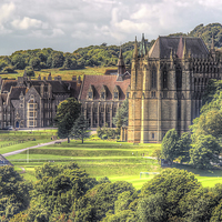 Buy canvas prints of  Lancing College Chapel Shoreham West Sussex by Colin Williams Photography