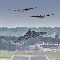 Buy canvas prints of  AVRO Trio - The 3 Sisters  by Colin Williams Photography