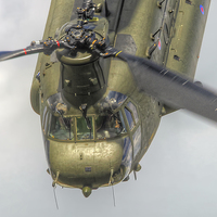 Buy canvas prints of  RAF Odiam Display Chinook 2 - Dunsfold 2014 by Colin Williams Photography