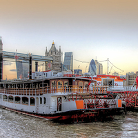 Buy canvas prints of  Tower Bridge From Butlers Wharf by Colin Williams Photography