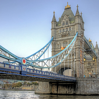 Buy canvas prints of   Tower Bridge From Butlers Wharf 2 by Colin Williams Photography