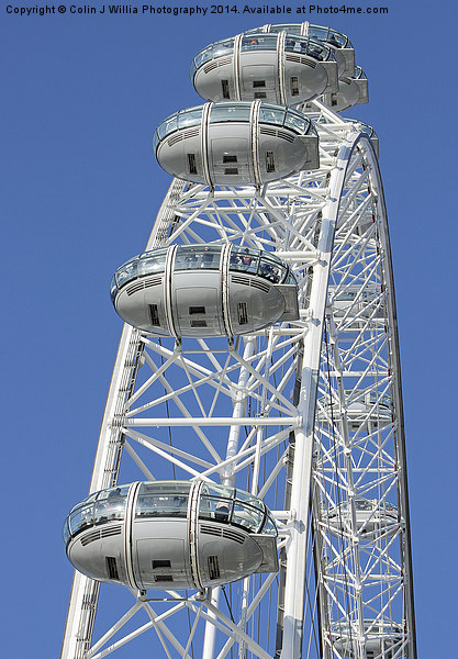 The London Eye Picture Board by Colin Williams Photography