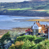 Buy canvas prints of  Robin Hoods Bay North Yorkshire by Colin Williams Photography