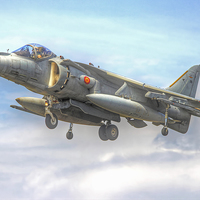 Buy canvas prints of  Spanish AV-8B II Harrier 3 by Colin Williams Photography