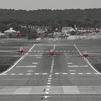 Buy canvas prints of  The Red Arrows Take Off - Wheels Up by Colin Williams Photography