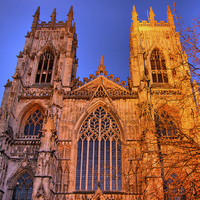 Buy canvas prints of  York Minster - The Golden Hour by Colin Williams Photography