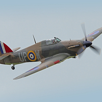 Buy canvas prints of  Hawker Hurricane Shoreham 2014 - 1 by Colin Williams Photography