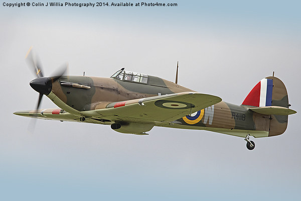  Hawker Hurricane Shoreham 2014 - 2 Picture Board by Colin Williams Photography
