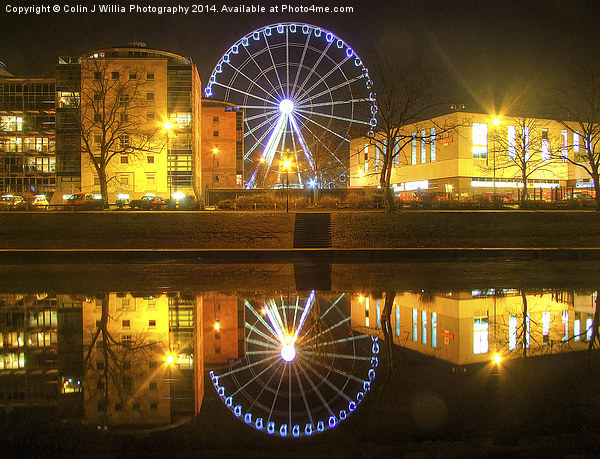  The York Wheel Picture Board by Colin Williams Photography