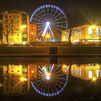 Buy canvas prints of  The York Wheel by Colin Williams Photography