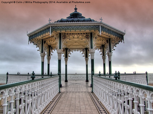  Brighton and Hove Bandstand - 1 Picture Board by Colin Williams Photography