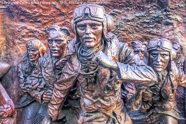   Battle Of Britain Monument 2 - The Embankment Picture Board by Colin Williams Photography