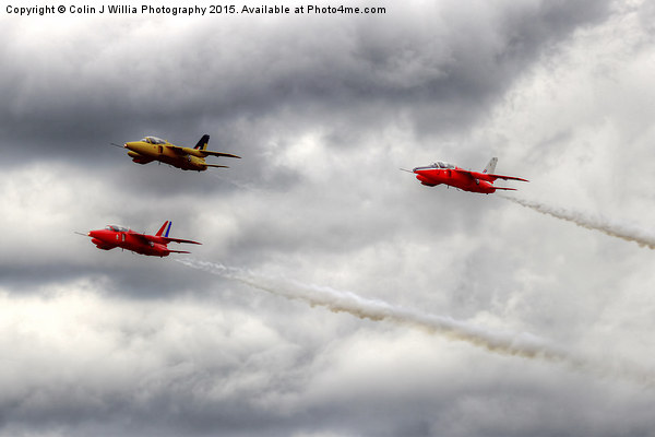   The  Gnat Display Team Picture Board by Colin Williams Photography