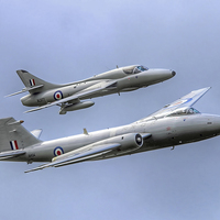 Buy canvas prints of  The Midair Duo by Colin Williams Photography
