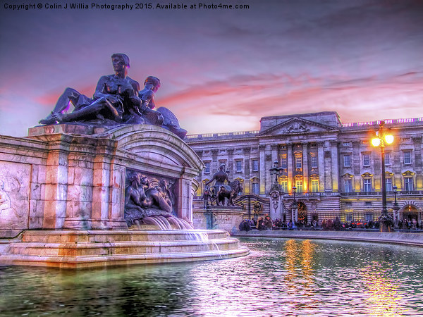 Buckingham Palace at Sunset 1 Picture Board by Colin Williams Photography