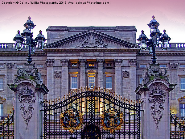  Buckingham Palace at Sunset 3 Picture Board by Colin Williams Photography