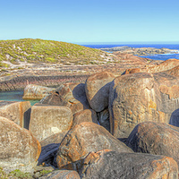 Buy canvas prints of  Elephant Rocks Panorama by Colin Williams Photography