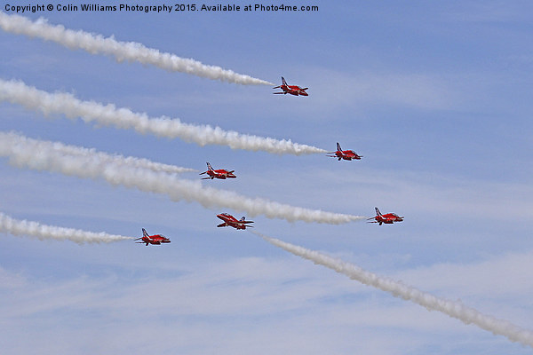 Red Arrows The Goose  Picture Board by Colin Williams Photography