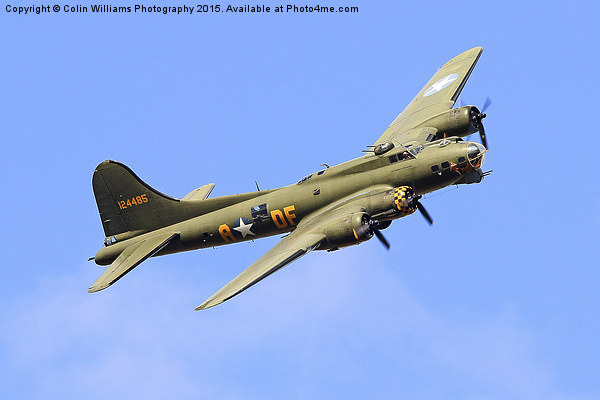  B17 Sally B - A Flying Legend  2 Picture Board by Colin Williams Photography