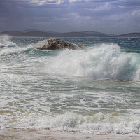 Buy canvas prints of  Breaking Waves by Colin Williams Photography