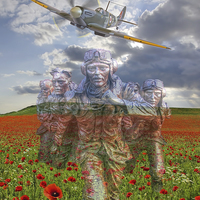 Buy canvas prints of  We Remember The "Few" 75 Years Ago by Colin Williams Photography