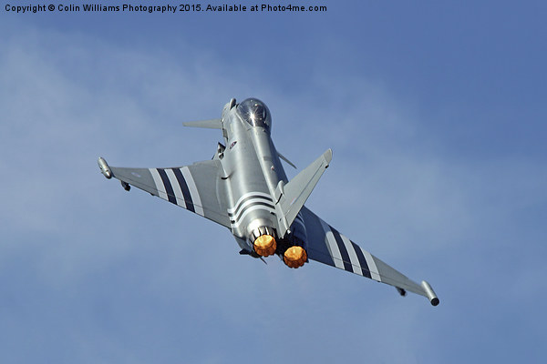  Afterburners On - Eurofighter Typhoon Picture Board by Colin Williams Photography
