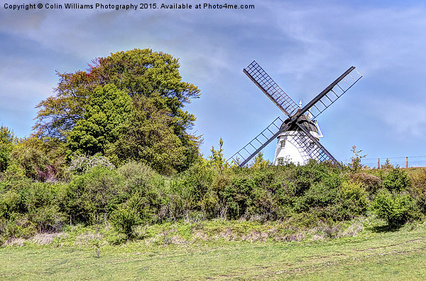  Cobstone Windmill overlooking Turville Picture Board by Colin Williams Photography