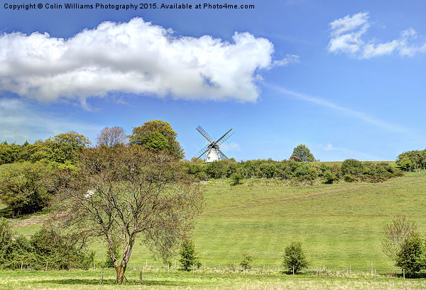  Cobstone Mill Overlooking Turville Picture Board by Colin Williams Photography