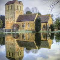 Buy canvas prints of  The Parish Church of St Bartholomew Fingest by Colin Williams Photography