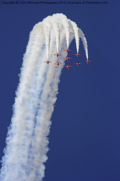  The Loop - The Red Arrows Picture Board by Colin Williams Photography