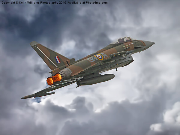 The Battle Of Britain Typhoon  Picture Board by Colin Williams Photography