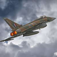 Buy canvas prints of The Battle Of Britain Typhoon  by Colin Williams Photography