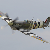 Buy canvas prints of  Spitfire Biggin Hill by Colin Williams Photography