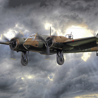 Buy canvas prints of  Bristol Blenheim On Finals - 2 by Colin Williams Photography