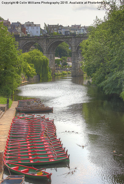  Knaresborough Rowing Boats 3 Picture Board by Colin Williams Photography