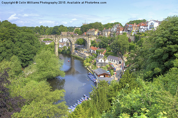  Knaresborough Summer Picture Board by Colin Williams Photography