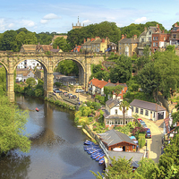 Buy canvas prints of   Knaresborough  Yorkshire by Colin Williams Photography