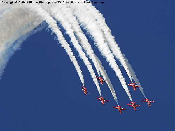  The Red Arrows RIAT 2015 1 Picture Board by Colin Williams Photography