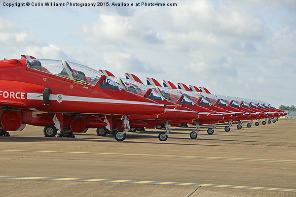  The Red Arrows RIAT 2015 4 Picture Board by Colin Williams Photography